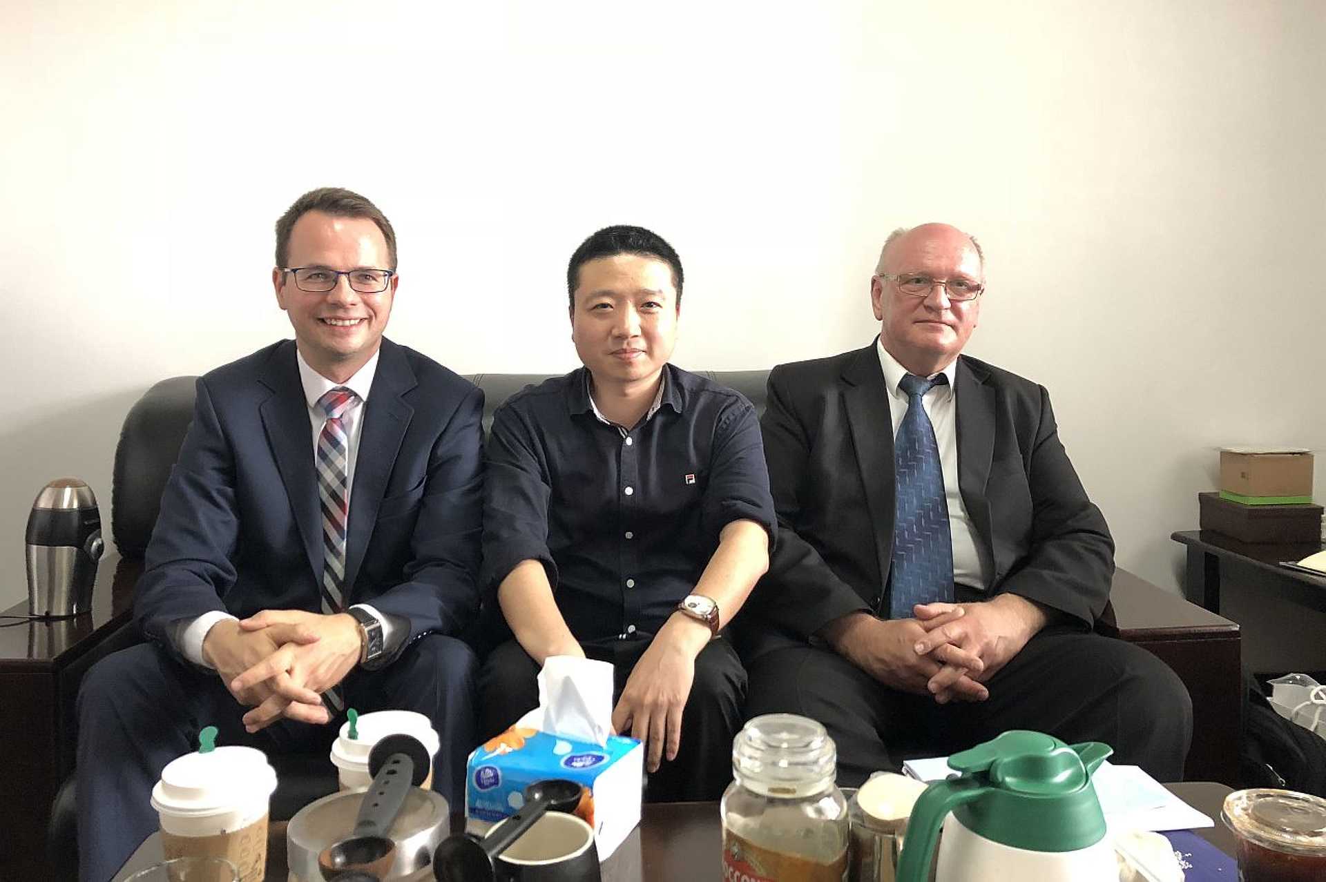 Kína, Ningbo, egyetem, Fekete Gusztáv