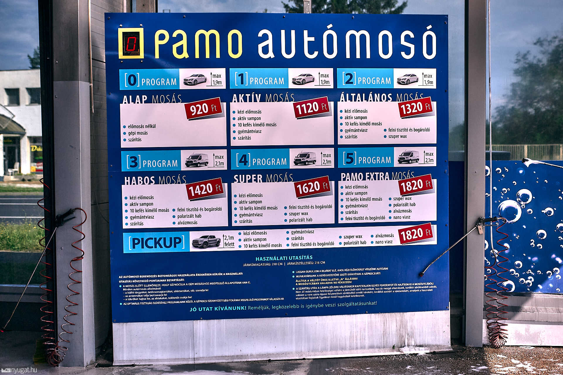 PAMO autómosó a Zanatin