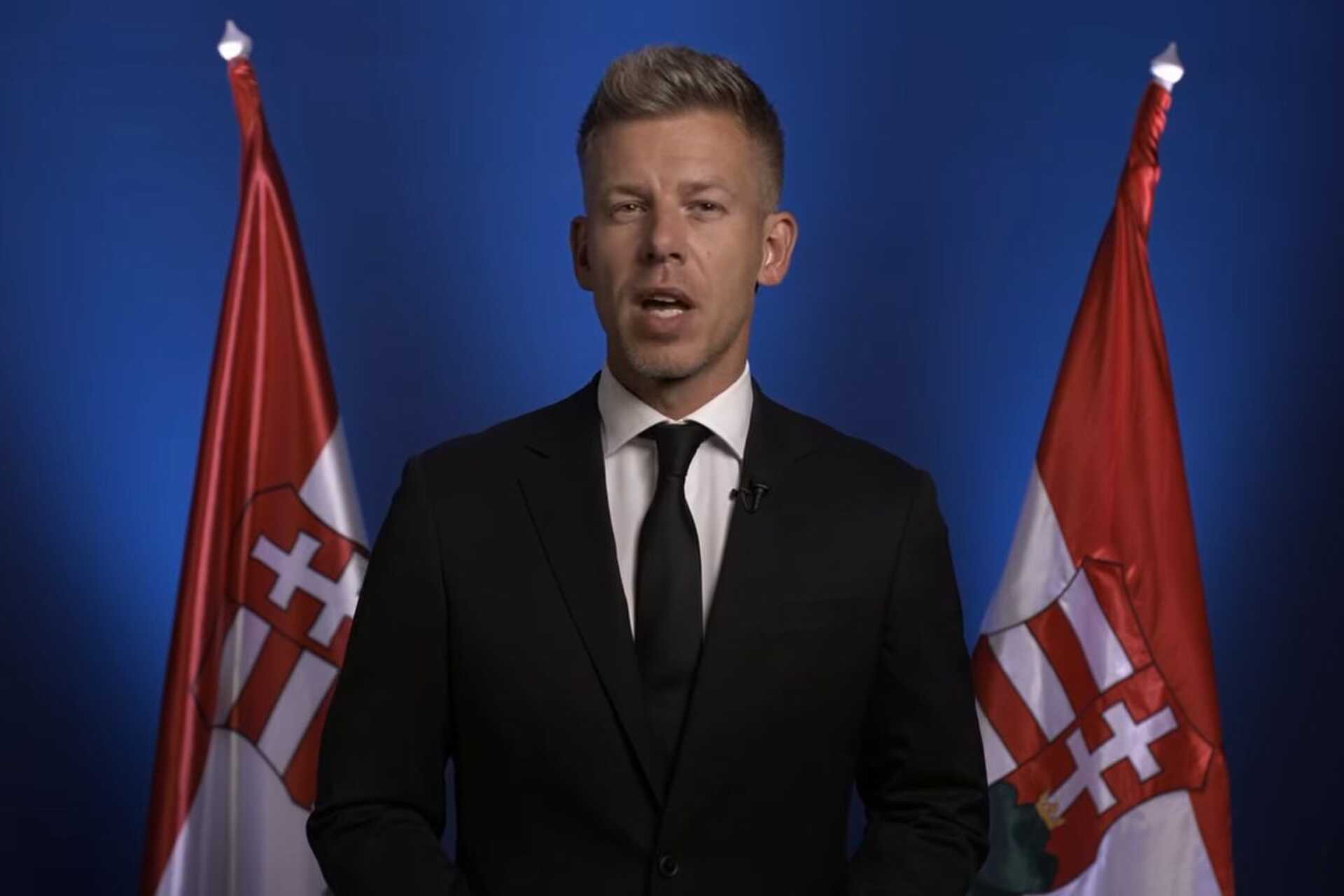 Magar Péter Pannonhalmán mond beszédet augusztus 20-án Kép