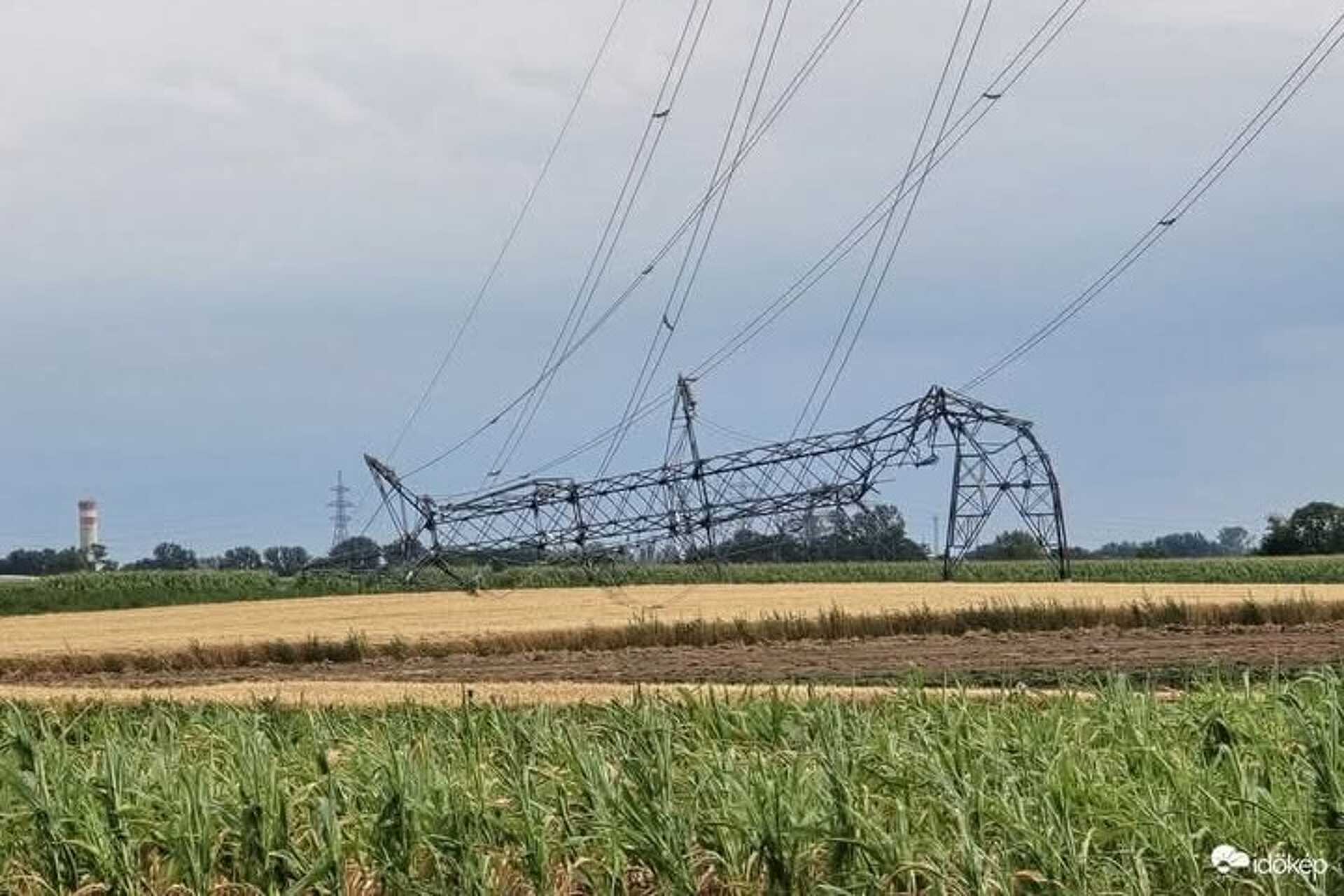 Villanypózna Alsónémedi mellett