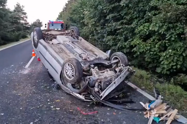 Súlyos baleset Kisunyom közelében