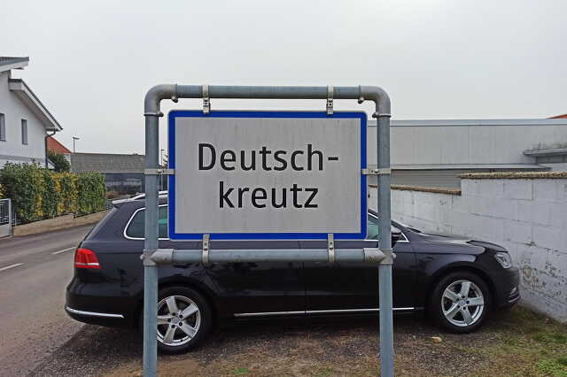 Deutschkreutz Sopronkeresztúr tábla