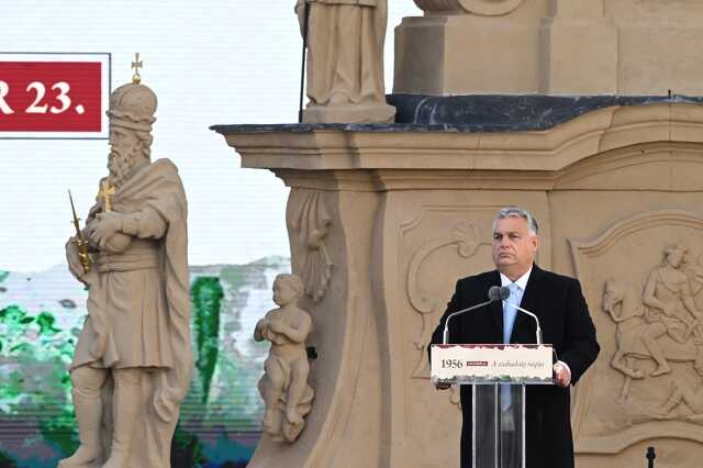 Orbán beszéde Veszprémben