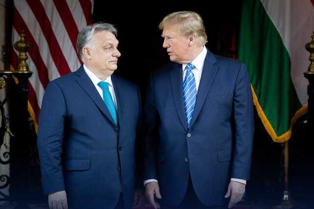 Donald Trump és Orbán Viktor