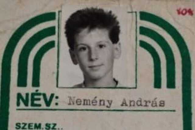 Nemény András, a Haladás atlétája