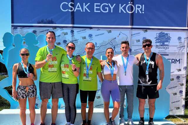 Balaton szupermaraton - szombathelyi csapat