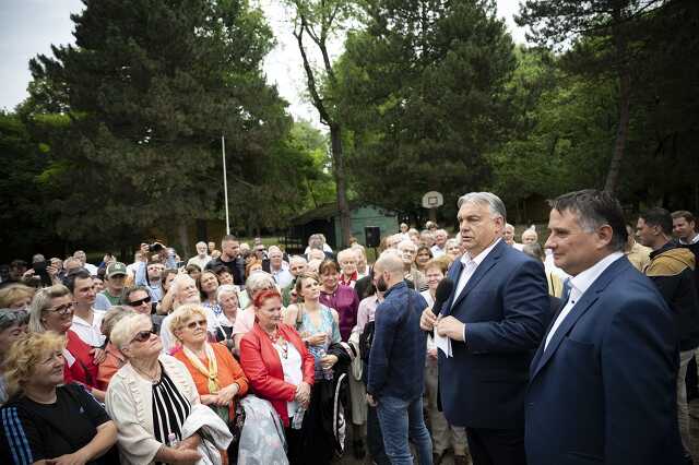 Orbán kampány közben