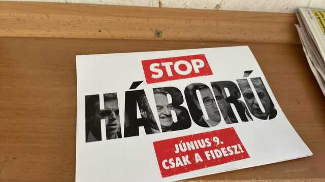 Stop háború szórólap