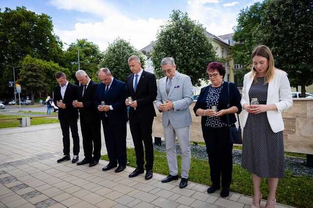 Főhajtás a Covid áldozatok emlékére