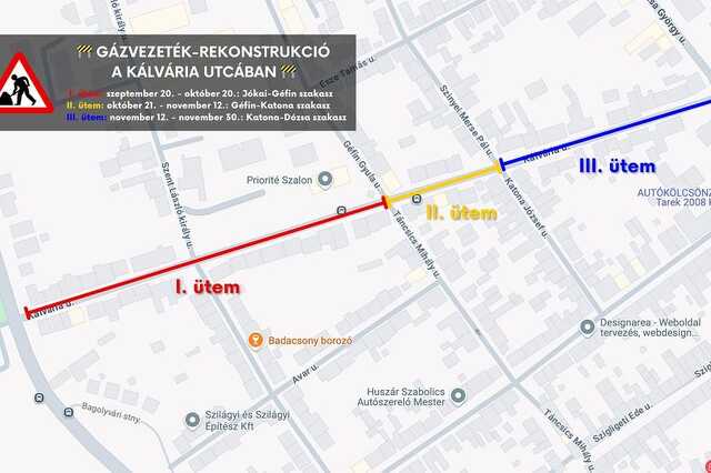 Gázvezeték rekonstrukció
