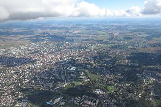Légifotók Szombathely felett