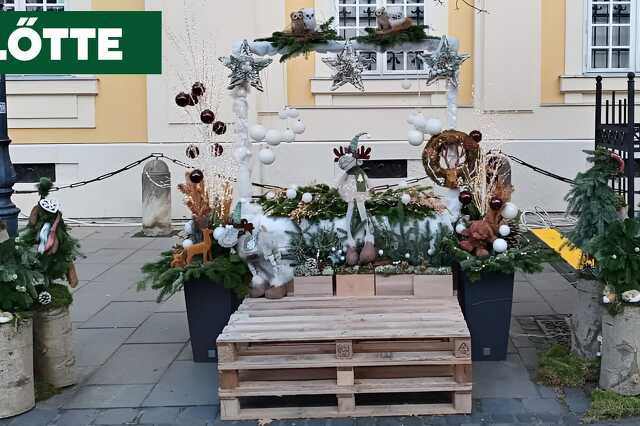 Székesfehérvári adventi fotópont