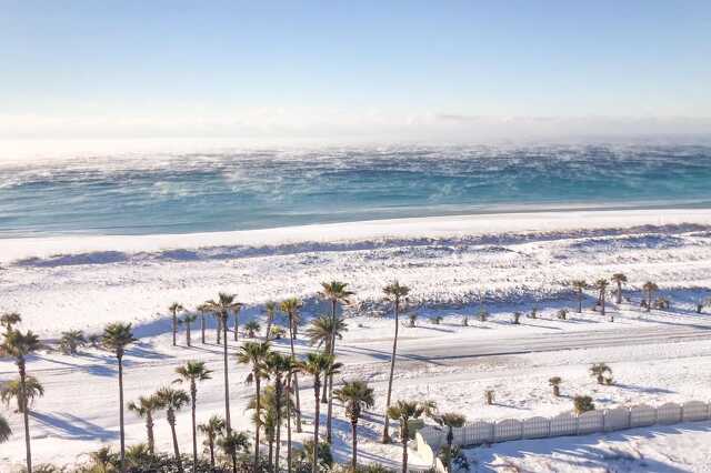 Havas floridai strand, Pensacola