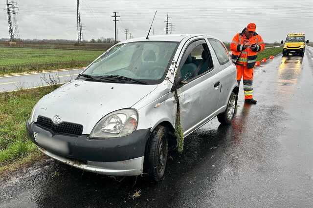 Pályaelhagyásos baleset Szombathely és Vép között 