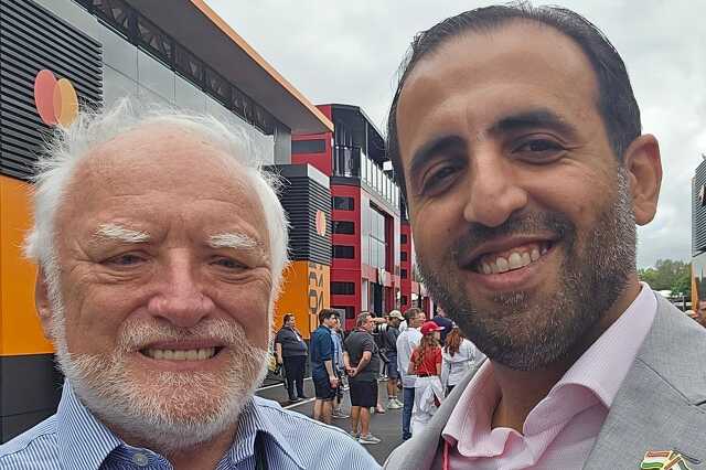 Arató András és Saud Alshamsi