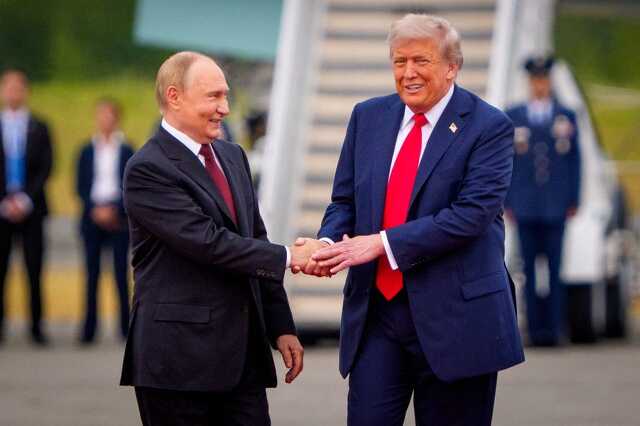Putyin és TRump Alaszkában