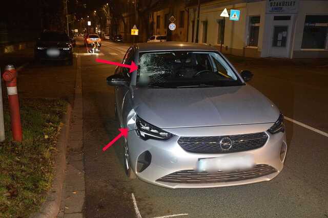  Opel ütött el egy gyalogos fiút kijelölt gyalogátkelőhelyen, Szombathelyen 