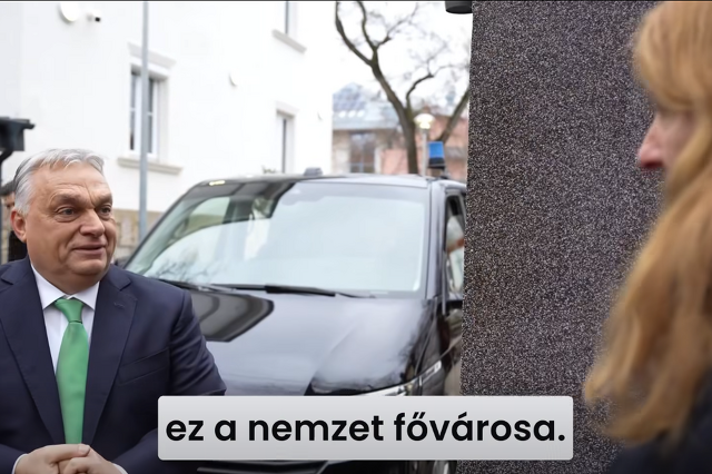 Orbán Viktor és Baranyi Krisztina