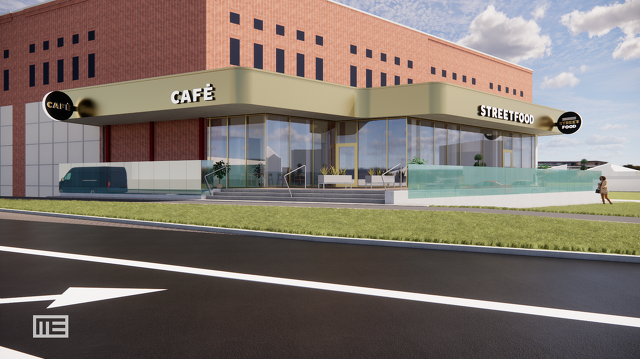 Savaria Plaza látványtervek