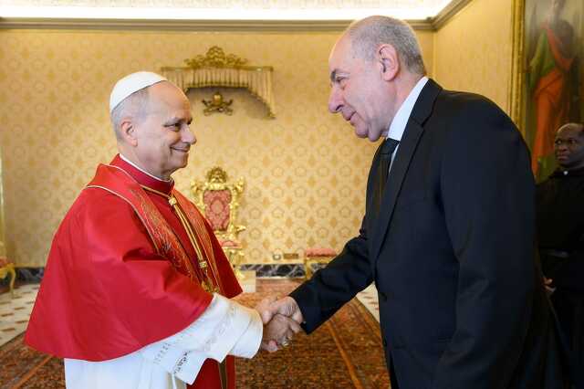 Sulyok Tamás & XIV. Leó pápa
