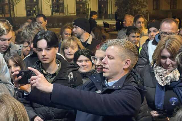 Magyar Péter Szombathelyen