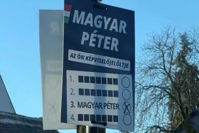 Szabálytalan plakátokkal próbálják népszerűsíteni a ,,másik'' Magyar Pétert