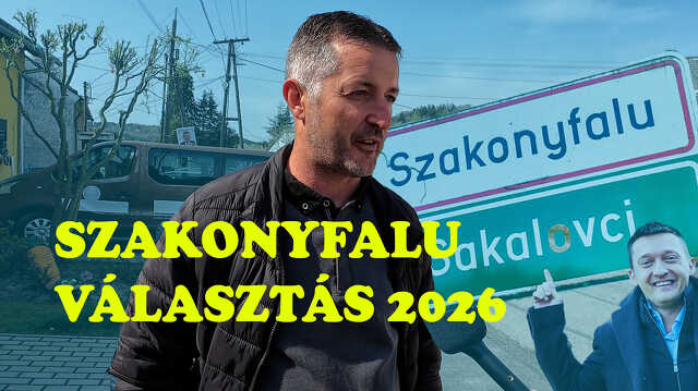 Szakonyfalu Választás 2026