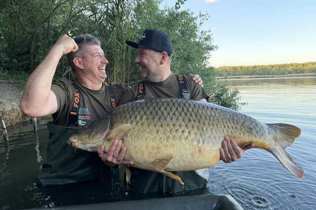 39 kilós ponttyal döntöttek tórekordot a vasi pecások
