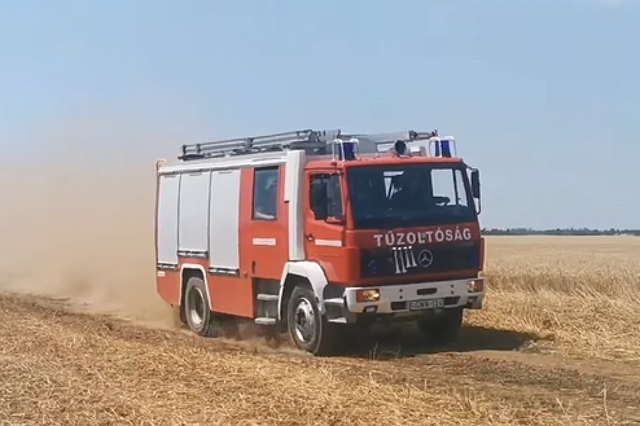 Tűz van Pápocnál
