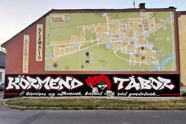 Körmend falfestmény