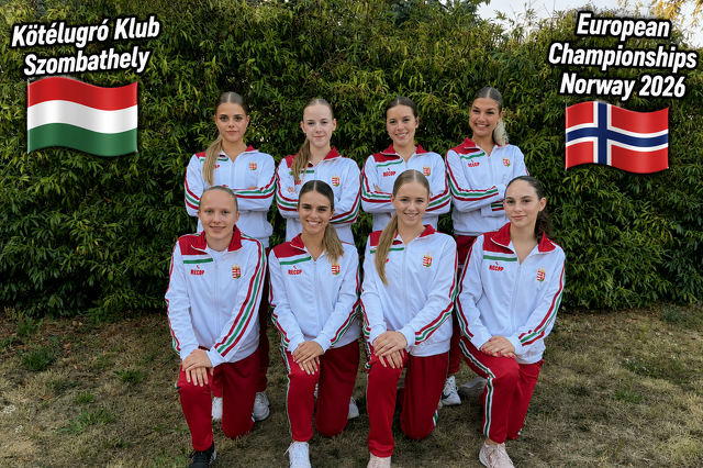 Norvégiában szerepelnek Európa-bajnokságon a szombathelyi kötélugrók