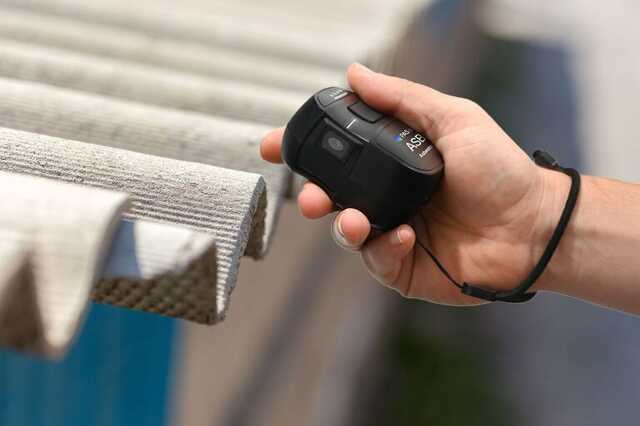 Az ASBpro Asbestos Scanner E20R019 a gyártó képein