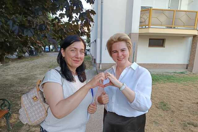 Bognár Nóra és Strompová Viktória
