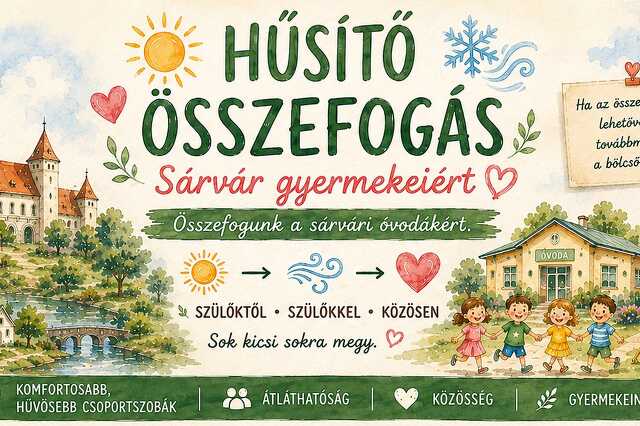 Civilek fognak össze a sárvári óvodákért
