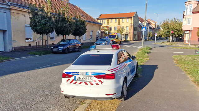 Baleset a Mátyás Király utcában
