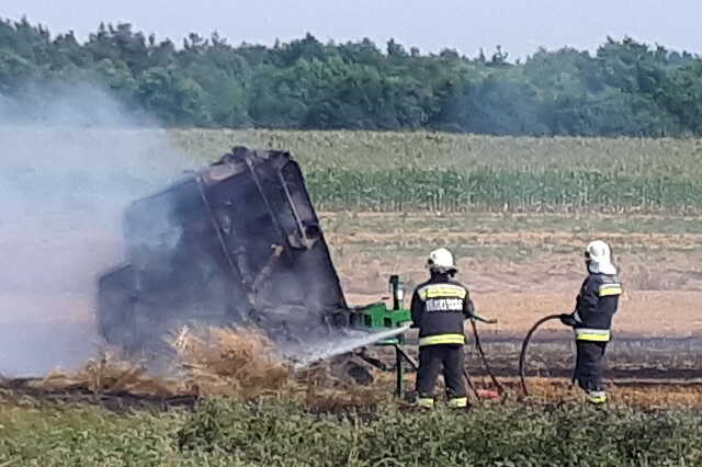 Bálázógépek égtek Zala megyében