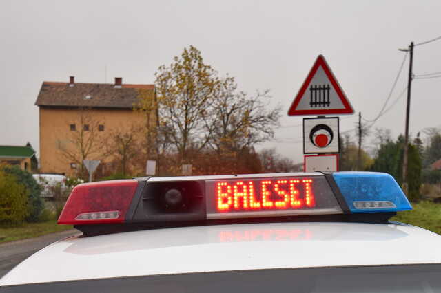Vasúti baleset - a kép illusztráció