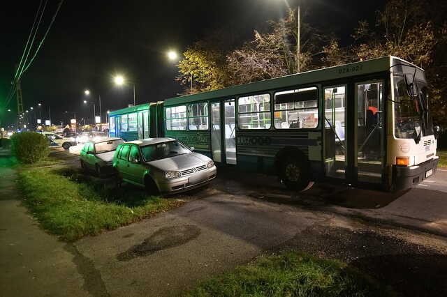Ittas buszsofőr okozott koccanásos balesetet Szombathelyen 