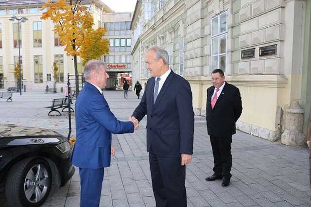 A Vas Megyei Kormányhivatalban járt Benkő Tibor