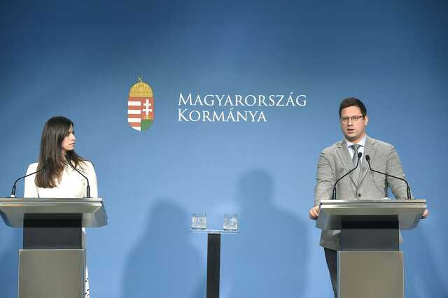 Gulyás Gergely a kormányinfón