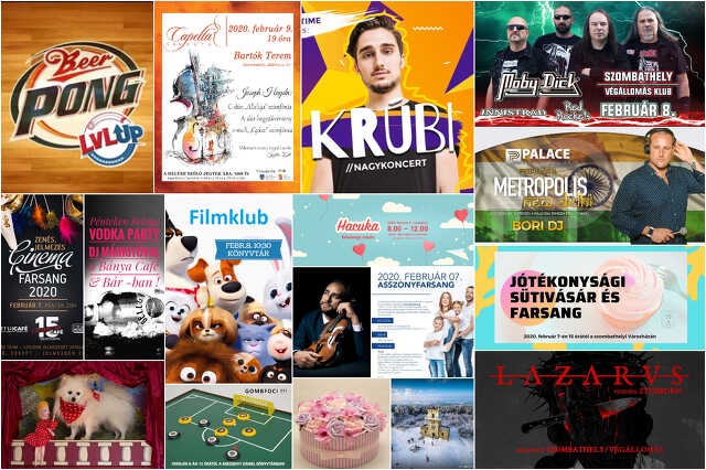 Programajánló 2020. február 7-9.