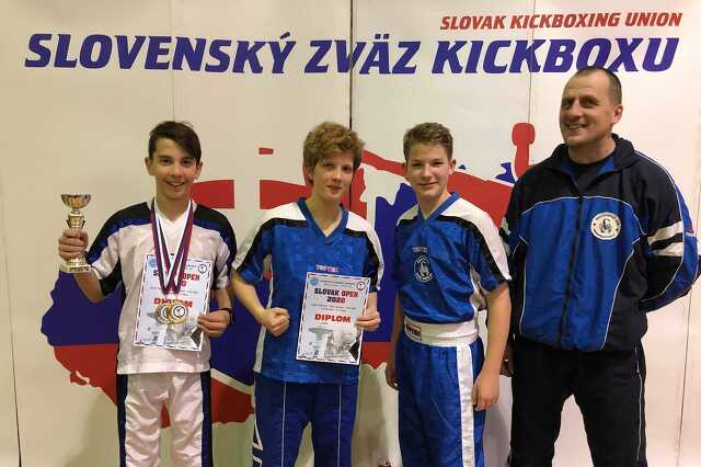 Skorpió Kick-box SE versenyzői a Slovak Openen