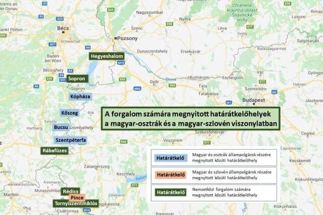 Határátkelők, koronavírus