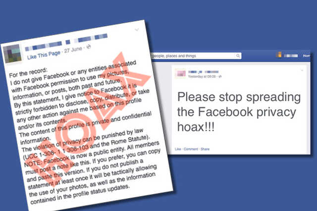 facebook hoax