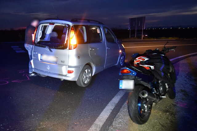 Motorosbaleset Sorokpolányál
