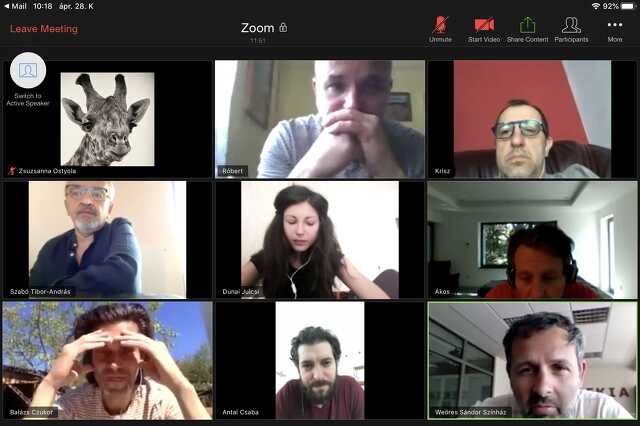 WSSZ: Ádám almái a Zoomon