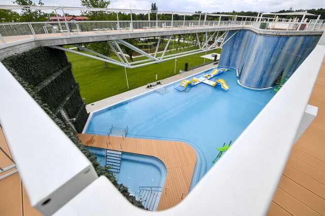 Átadták az új Aquaticum Debrecen Strandot