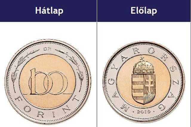 Új 100 forintos