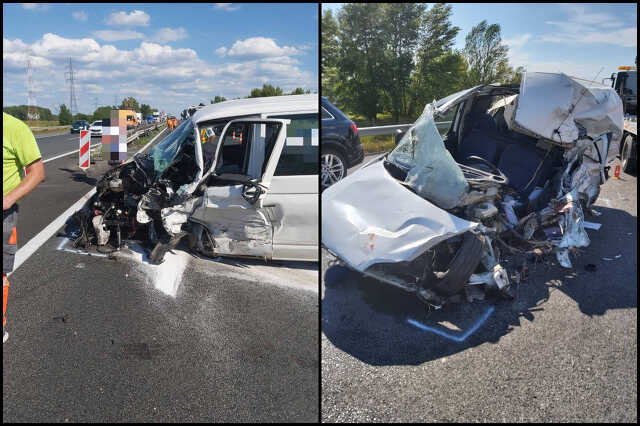 Egy ember meghalt, amikor két autó karambolozott az M1-esen, Győr térségében