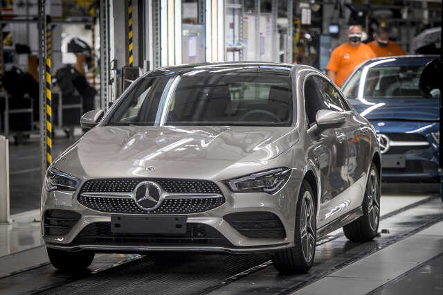 Mercedes-Benz CLA 250 e Coupé Kecskeméti gyár